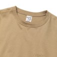 画像2: 【30%OFF】CALEE/EMBROIDERY DROP SHOULDER S/S TEE（BEIGE）［ドロップショルダー刺繍T-24春夏］ (2)