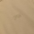 画像3: 【30%OFF】CALEE/EMBROIDERY DROP SHOULDER S/S TEE（BEIGE）［ドロップショルダー刺繍T-24春夏］ (3)