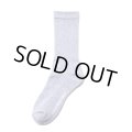 COOTIE PRODUCTIONS/Raza Middle Socks（Heather Grape）［ミドルソックス-24春夏］