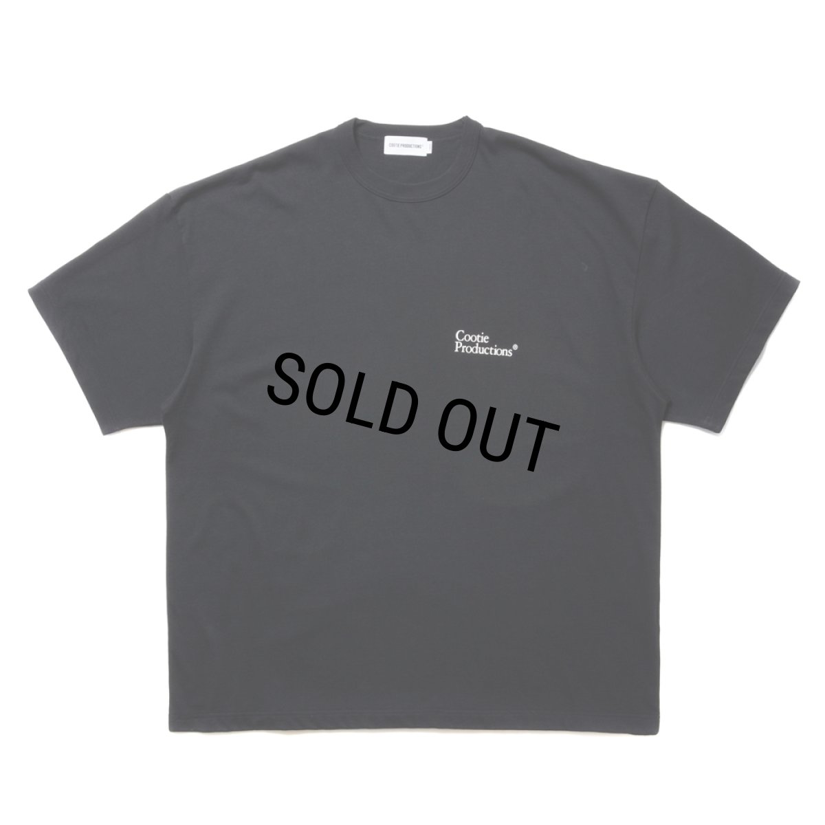 画像1: COOTIE PRODUCTIONS/C/R Smooth Jersey S/S Tee（Black）［スムースジャージT-24春夏］ (1)