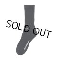 COOTIE PRODUCTIONS/Raza Middle Socks（Black）［ミドルソックス-24春夏］