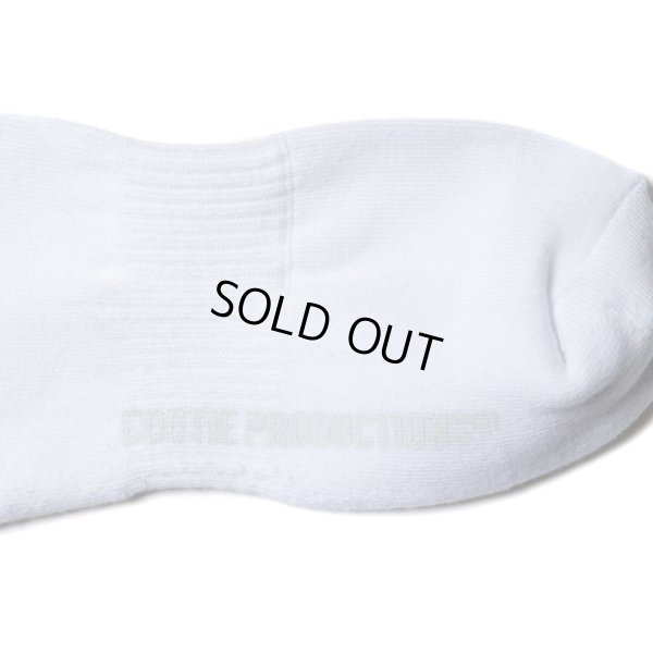画像2: COOTIE PRODUCTIONS/Raza Middle Socks（White）［ミドルソックス-24春夏］