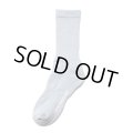 COOTIE PRODUCTIONS/Raza Middle Socks（Powder Blue）［ミドルソックス-24春夏］