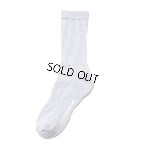 画像1: COOTIE PRODUCTIONS/Raza Middle Socks（Powder Blue）［ミドルソックス-24春夏］