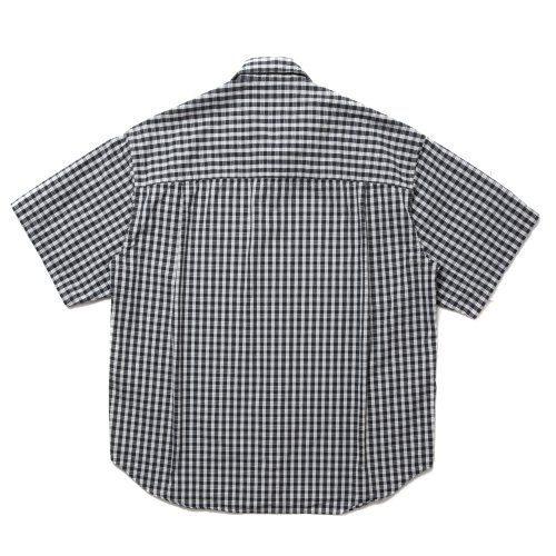 他の写真2: COOTIE PRODUCTIONS/Dobby Check S/S Shirt（Black）［ドビーチェックシャツ-24春夏］