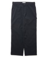 COOTIE PRODUCTIONS/Polyester Typewriter Painter Pants（Black）［ペインターパンツ-24春夏］