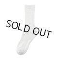 COOTIE PRODUCTIONS/Raza Middle Socks（Ash Gray）［ミドルソックス-24春夏］