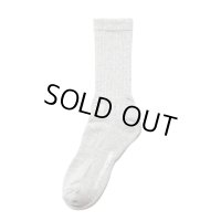 COOTIE PRODUCTIONS/Raza Middle Socks（Ash Gray）［ミドルソックス-24春夏］