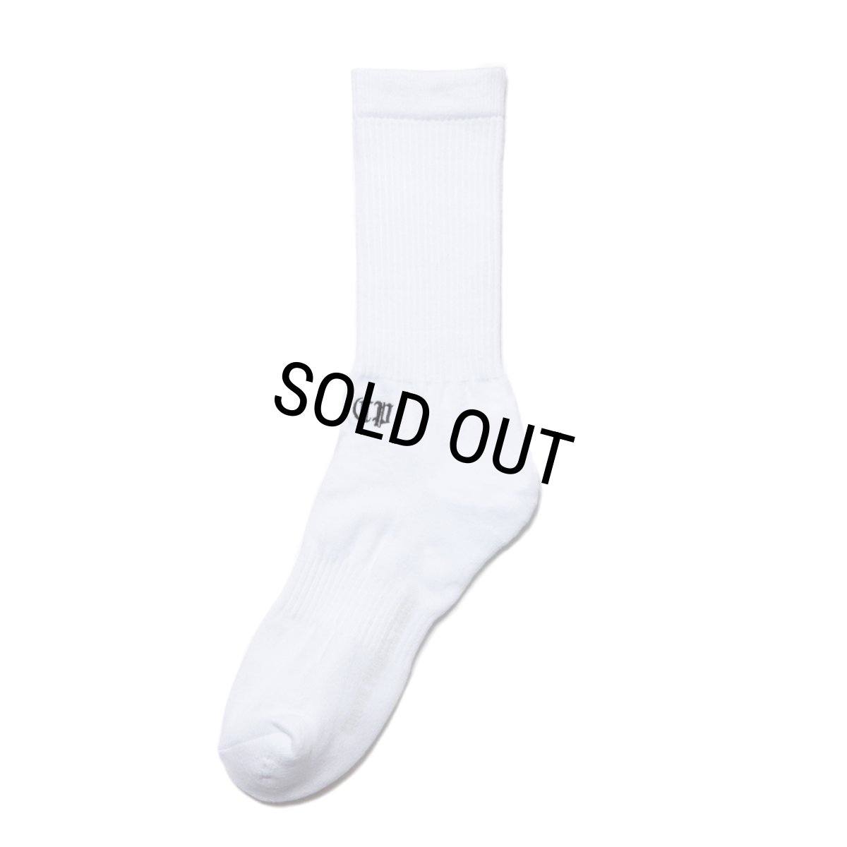 画像1: COOTIE PRODUCTIONS/Raza Middle Socks（White）［ミドルソックス-24春夏］ (1)