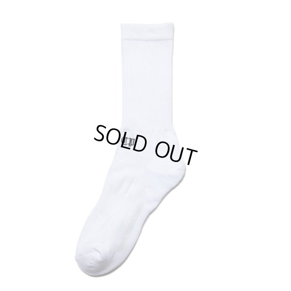 画像1: COOTIE PRODUCTIONS/Raza Middle Socks（White）［ミドルソックス-24春夏］