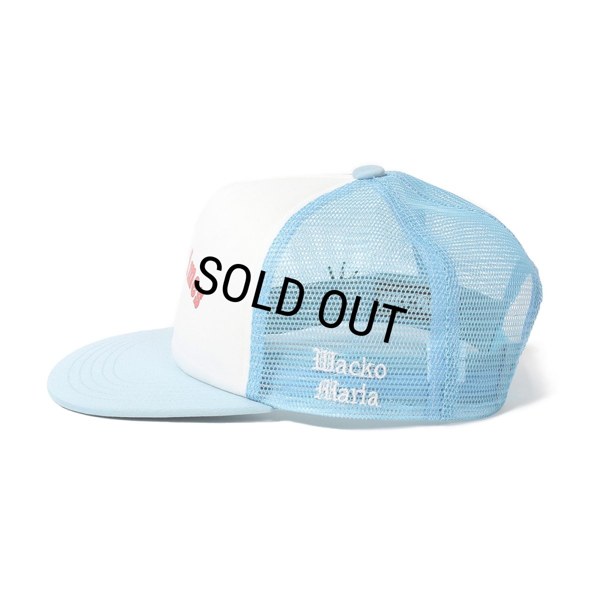 画像2: WACKO MARIA/HIGH TIMES / MESH CAP（BLUE）［メッシュキャップ-24春夏］ (2)