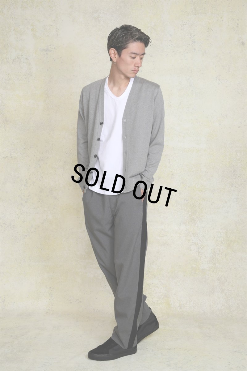 画像6: 【30%OFF】RATS/EASY LINE SLACKS PANTS（GRAY/BLACK LINE）［ラインスラックスパンツ-24春夏］ (6)