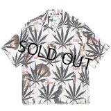 WACKO MARIA/HIGH TIMES / HAWAIIAN SHIRT（WHITE）［ハワイアンシャツ-24春夏］