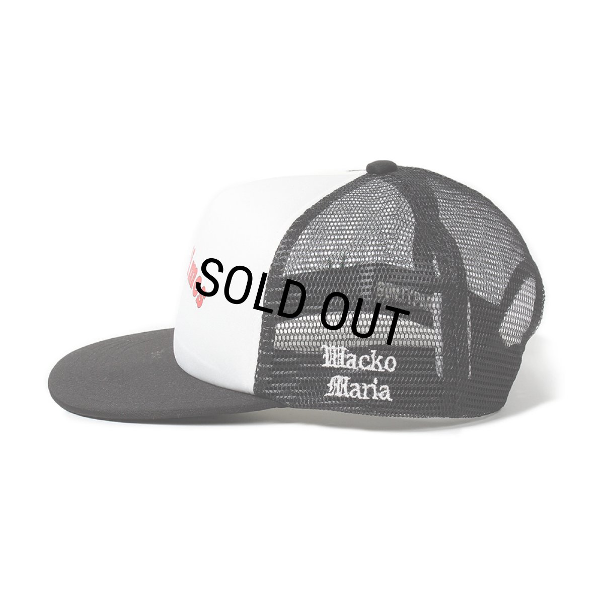 画像2: WACKO MARIA/HIGH TIMES / MESH CAP（BLACK）［メッシュキャップ-24春夏］ (2)