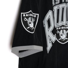 画像5: CALEE/× NFL RAIDERS S/S NYLON GAME SH（BLACK）［ナイロンゲームシャツ-24春夏］ (5)