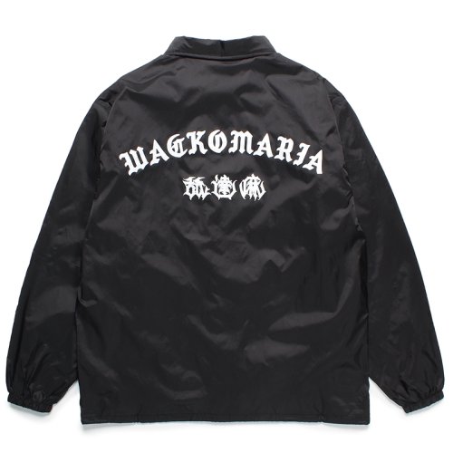 他の写真2: WACKO MARIA/舐達麻 / HIGH TIMES / COACH JACKET（BLACK）［コーチJKT-24春夏］