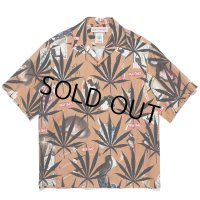 WACKO MARIA/HIGH TIMES / HAWAIIAN SHIRT（BROWN）［ハワイアンシャツ-24春夏］