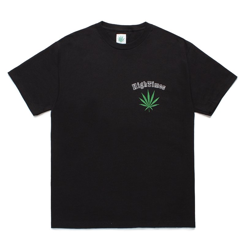 画像1: WACKO MARIA/HIGH TIMES / T-SHIRT（BLACK）［プリントT-24春夏］