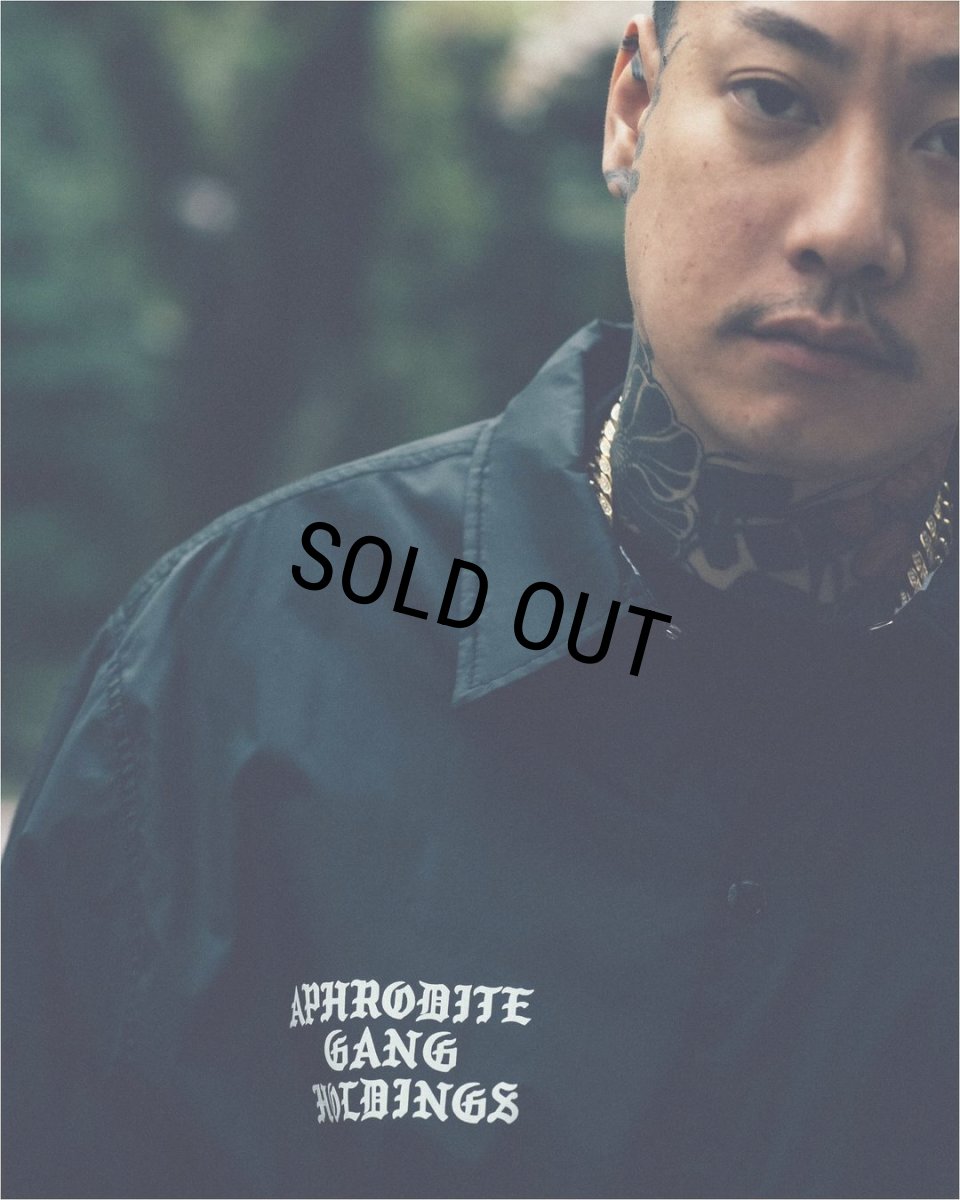 画像6: WACKO MARIA/舐達麻 / HIGH TIMES / COACH JACKET（BLACK）［コーチJKT-24春夏］ (6)