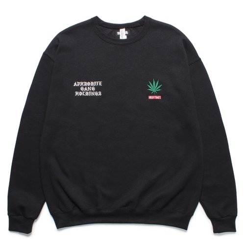 他の写真1: WACKO MARIA/舐達麻 / HIGH TIMES / SWEAT SHIRT（BLACK）［クルーネックスウェット-24春夏］