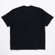 画像2: RATS/PACK TEE "CREW NECK REGULAR SILHOUETTE"（BLACK）［プリントポケT-24春夏］ (2)