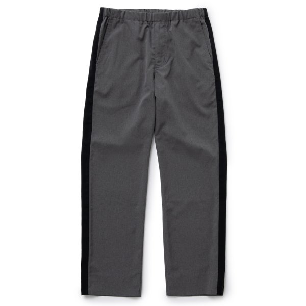 画像1: RATS/EASY LINE SLACKS PANTS（GRAY/BLACK LINE）［ラインスラックスパンツ-24春夏］