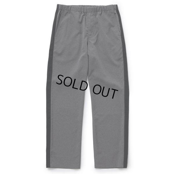 画像1: 【30%OFF】RATS/EASY LINE SLACKS PANTS（GRAY/BLACK LINE）［ラインスラックスパンツ-24春夏］