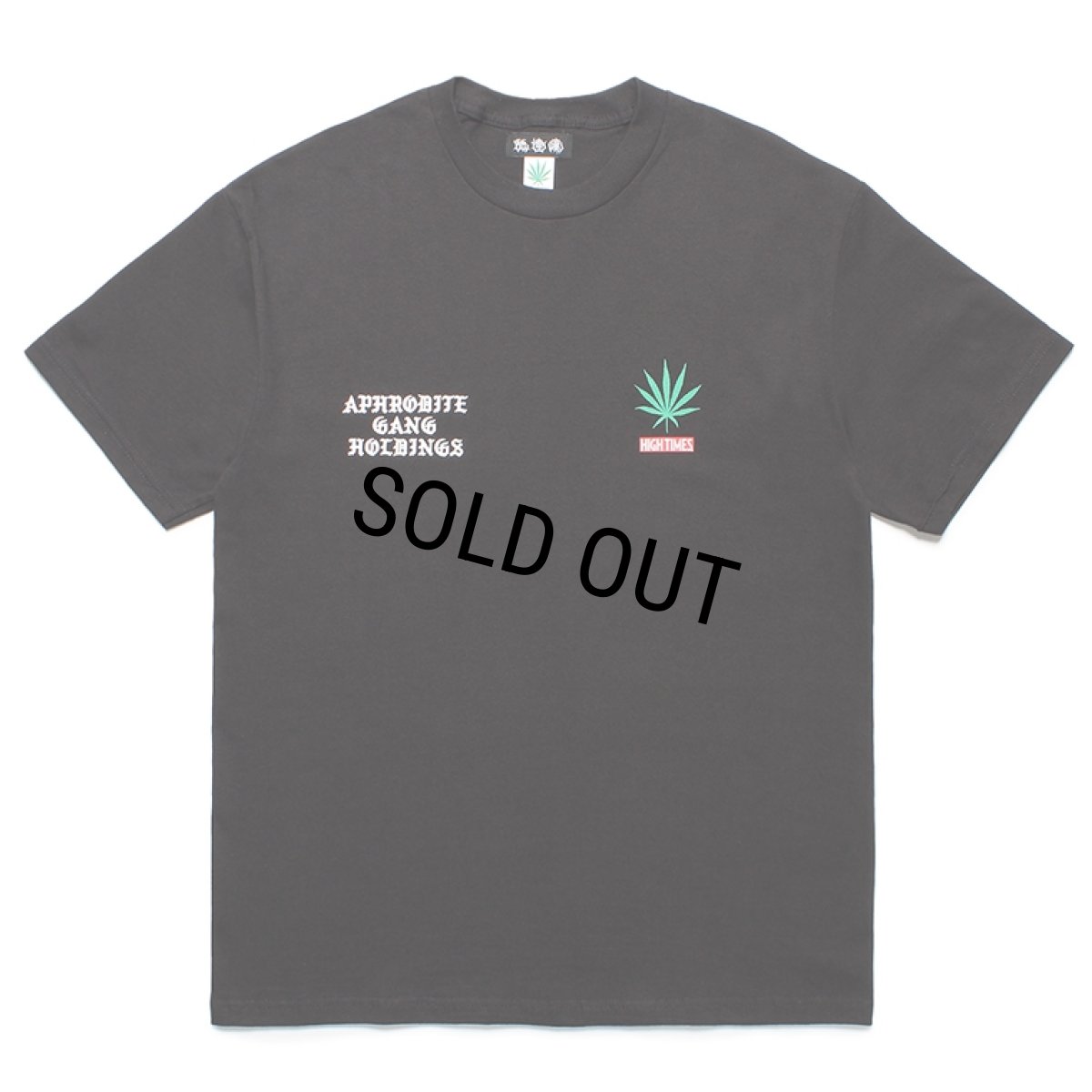 画像1: WACKO MARIA/舐達麻 / HIGH TIMES / T-SHIRT（BLACK）［プリントT-24春夏］ (1)