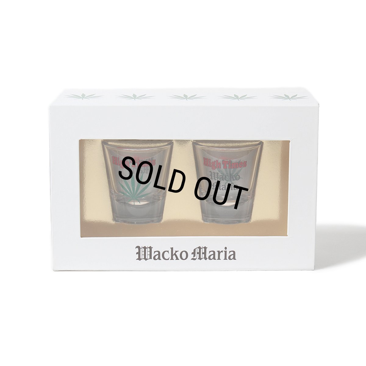 画像2: WACKO MARIA/HIGH TIMES / SHOT GLASSES（CLEAR）［ショットグラス-24春夏］ (2)