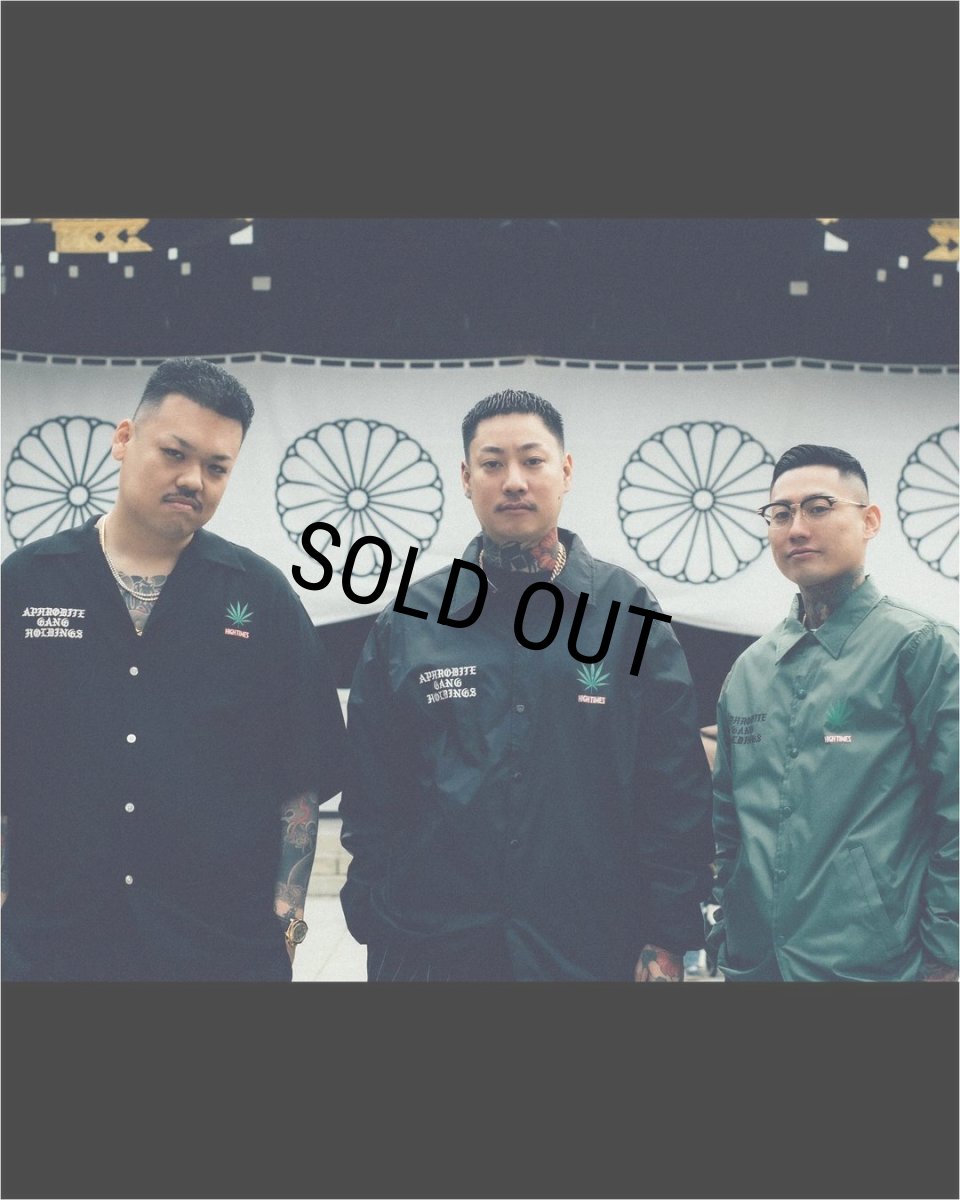 画像5: WACKO MARIA/舐達麻 / HIGH TIMES / COACH JACKET（GREEN）［コーチJKT-24春夏］ (5)