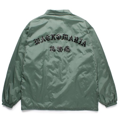 他の写真2: WACKO MARIA/舐達麻 / HIGH TIMES / COACH JACKET（GREEN）［コーチJKT-24春夏］