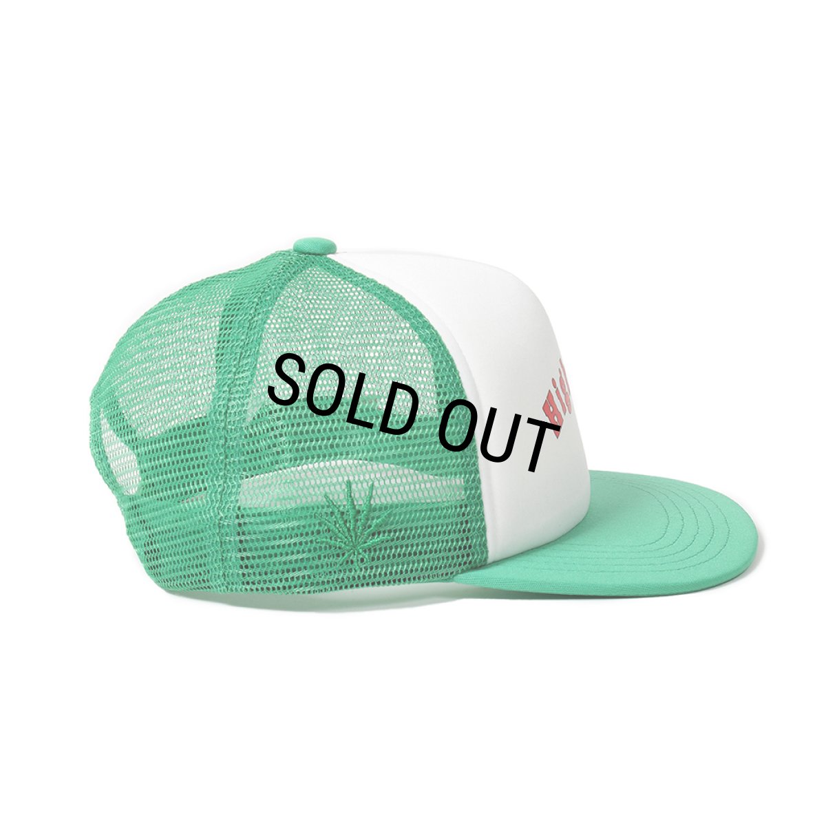 画像3: WACKO MARIA/HIGH TIMES / MESH CAP（GREEN）［メッシュキャップ-24春夏］ (3)