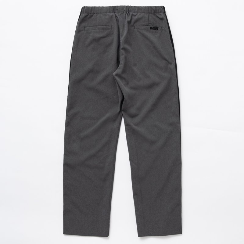 画像2: 【30%OFF】RATS/EASY LINE SLACKS PANTS（GRAY/BLACK LINE）［ラインスラックスパンツ-24春夏］