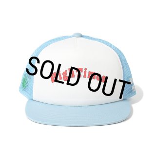 WACKO MARIA/HIGH TIMES / MESH CAP（BLUE）［メッシュキャップ-24春夏