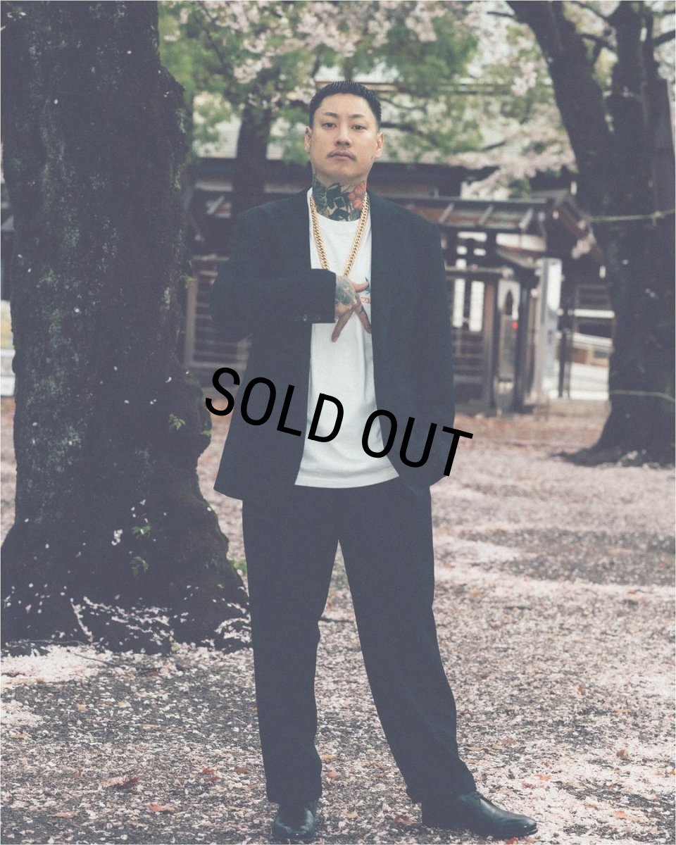 画像3: WACKO MARIA/舐達麻 / HIGH TIMES / LONG SLEEVE T-SHIRT（WHITE）［プリント長袖T-24春夏］ (3)