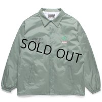 WACKO MARIA/舐達麻 / HIGH TIMES / COACH JACKET（GREEN）［コーチJKT-24春夏］