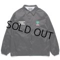 WACKO MARIA/舐達麻 / HIGH TIMES / COACH JACKET（BLACK）［コーチJKT-24春夏］