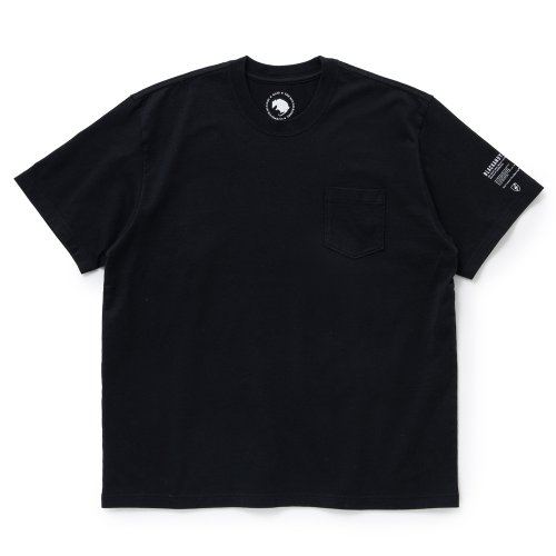 他の写真1: RATS/PACK TEE "CREW NECK REGULAR SILHOUETTE"（BLACK）［プリントポケT-24春夏］