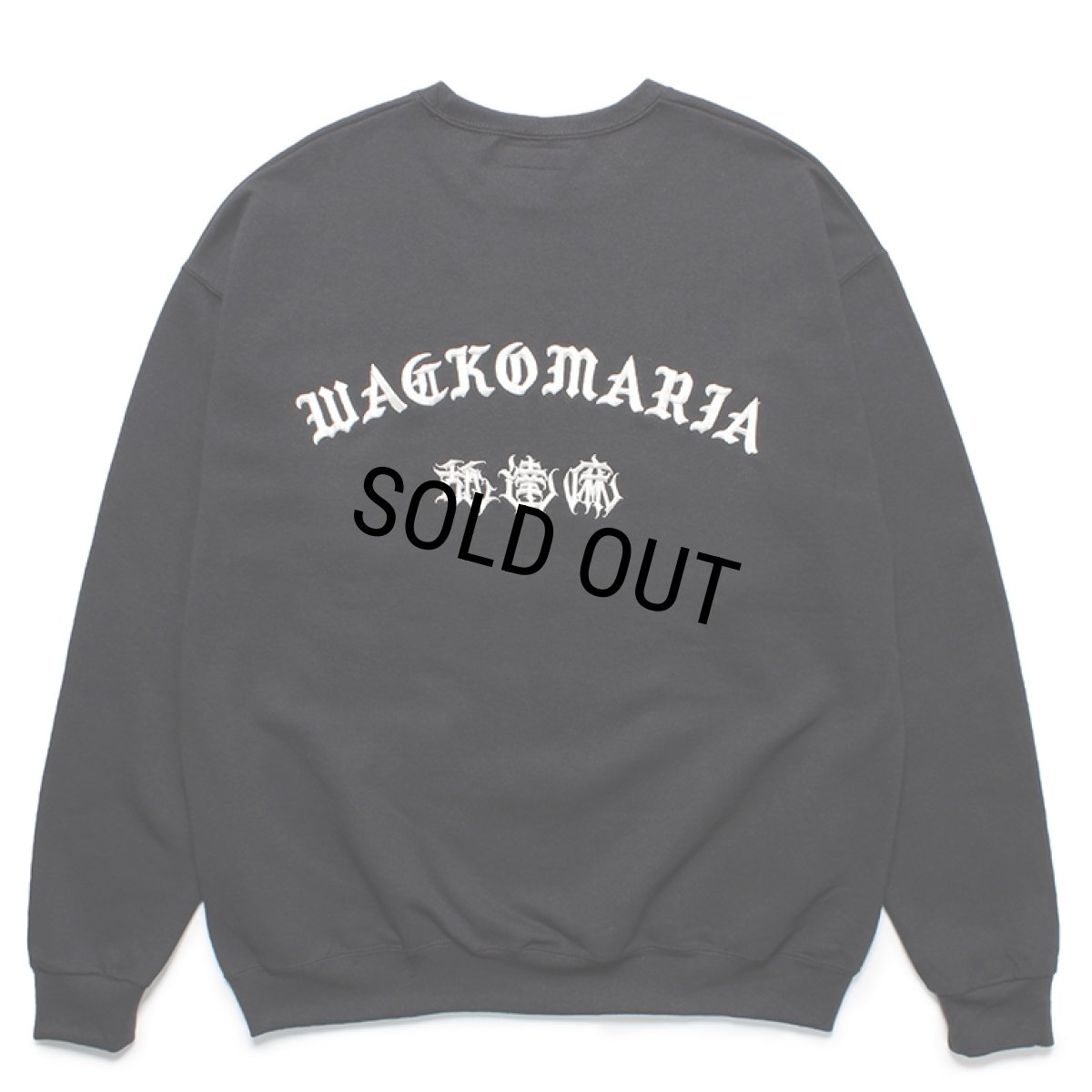 画像2: WACKO MARIA/舐達麻 / HIGH TIMES / SWEAT SHIRT（BLACK）［クルーネックスウェット-24春夏］ (2)