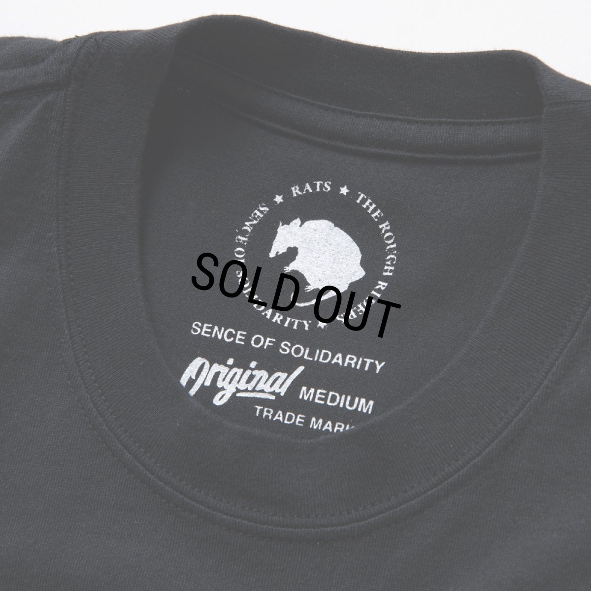 画像3: RATS/PACK TEE "CREW NECK REGULAR SILHOUETTE"（BLACK）［プリントポケT-24春夏］ (3)