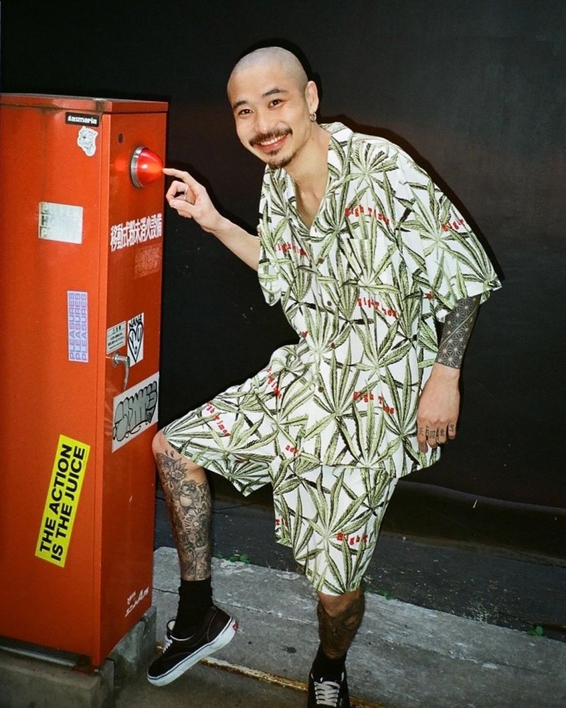 画像2: WACKO MARIA/HIGH TIMES / HAWAIIAN SHIRT（WHITE）［ハワイアンシャツ-24春夏］