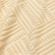 画像3: CALEE/PILE JACQUARD DROP SHOULDER CS（IVORY）［パイルジャガードカットソー-24春夏］ (3)