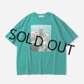 【30%OFF】TIGHTBOOTH/JENGA T-SHIRT（Green）［プリントT-24春夏］