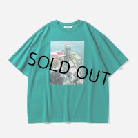 【30%OFF】TIGHTBOOTH/JENGA T-SHIRT（Green）［プリントT-24春夏］