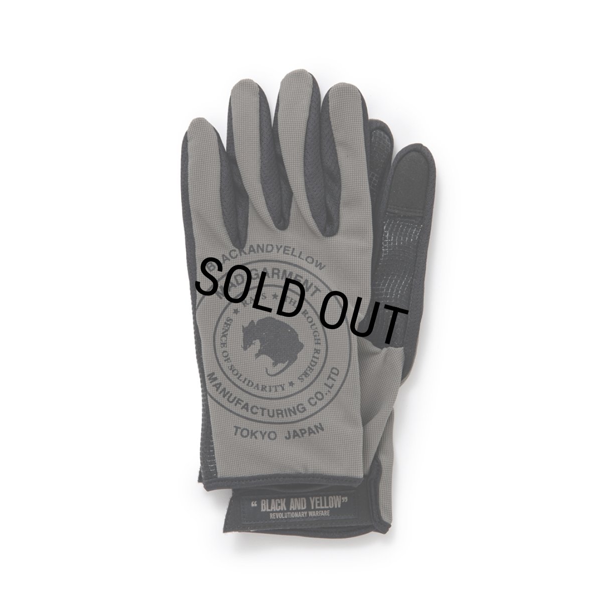 画像1: 【30%OFF】RATS/MC GLOVE（CHARCOAL）［モーターサイクルグローブ-24春夏］ (1)