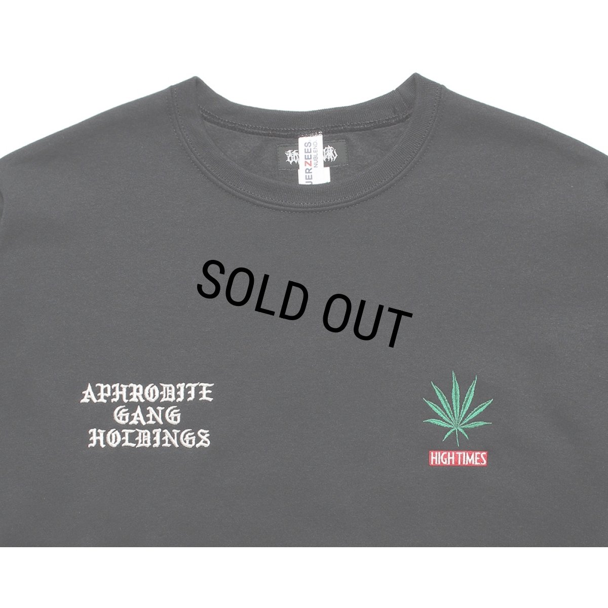 画像3: WACKO MARIA/舐達麻 / HIGH TIMES / SWEAT SHIRT（BLACK）［クルーネックスウェット-24春夏］ (3)