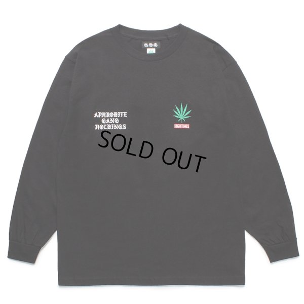 画像1: WACKO MARIA/舐達麻 / HIGH TIMES / LONG SLEEVE T-SHIRT（BLACK）［プリント長袖T-24春夏］