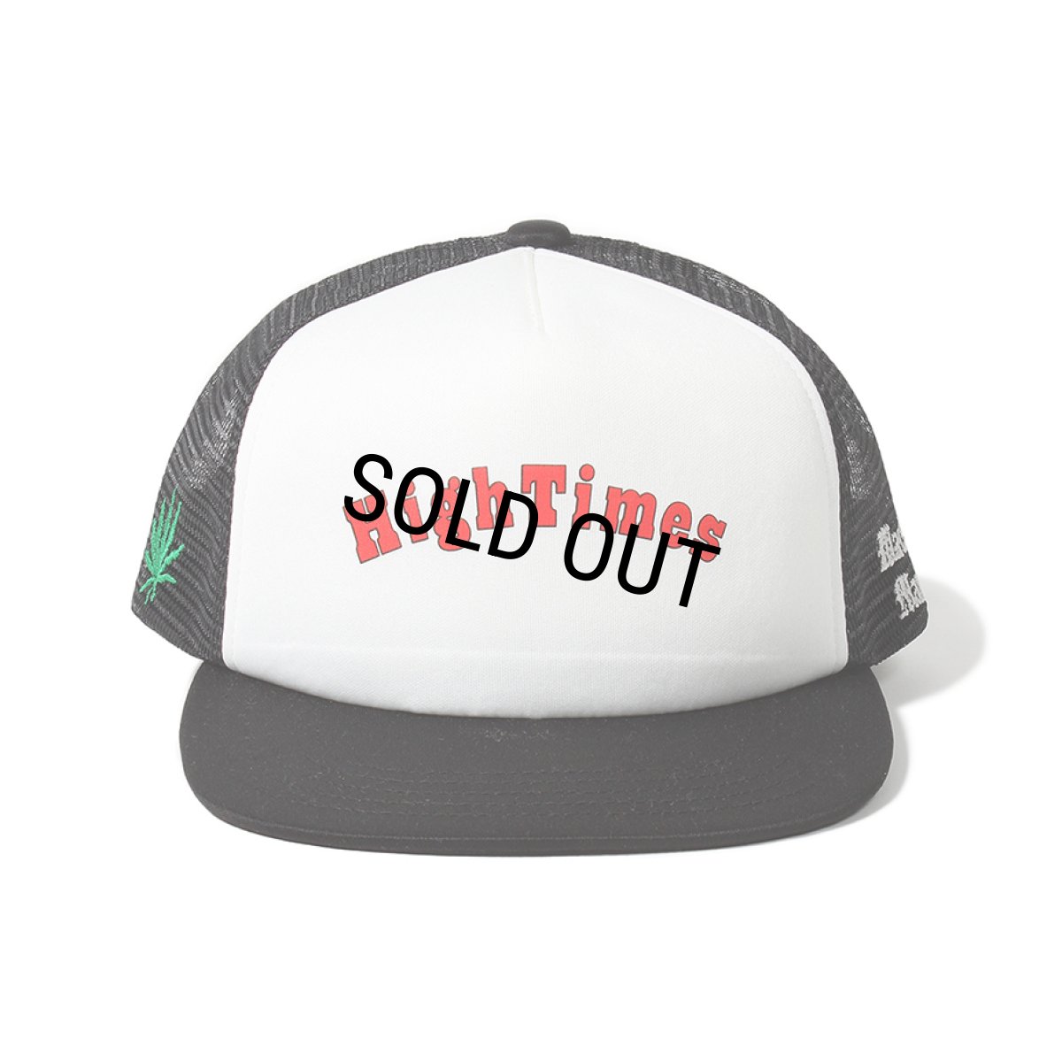 画像1: WACKO MARIA/HIGH TIMES / MESH CAP（BLACK）［メッシュキャップ-24春夏］ (1)