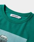 画像2: TIGHTBOOTH/JENGA T-SHIRT（Green）［プリントT-24春夏］ (2)