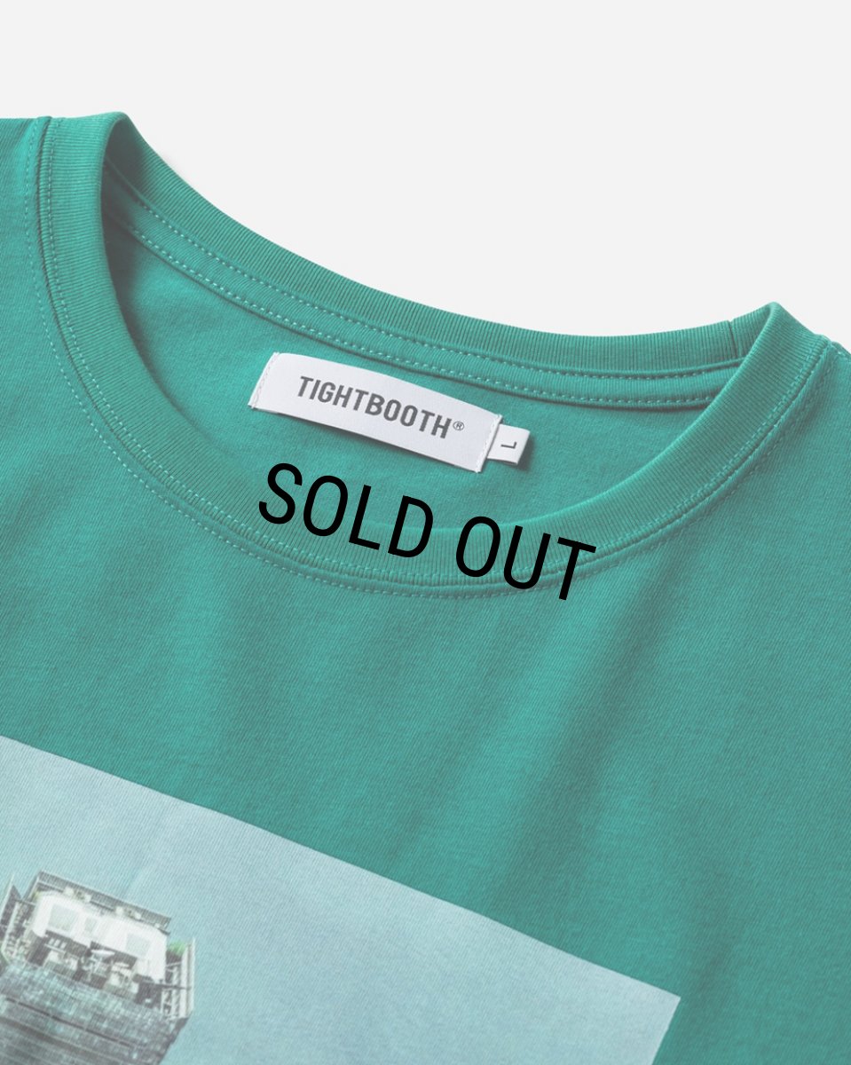 画像2: 【30%OFF】TIGHTBOOTH/JENGA T-SHIRT（Green）［プリントT-24春夏］ (2)